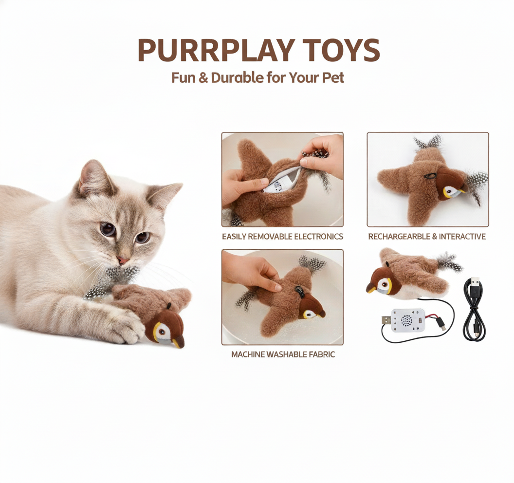 PurrPlay™ Interactive Pet Toy